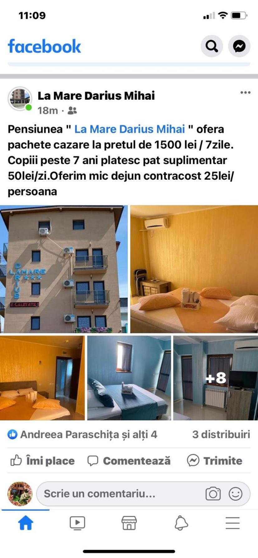 La Mare Darius Mihai Năvodari Exteriör bild